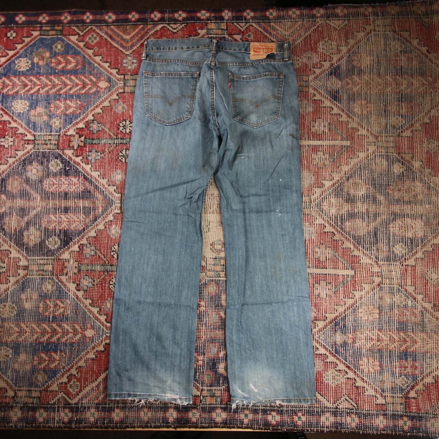 Levi's 559 W34 L30 Straight Leg Relaxed Fit Blue Denim Jeans