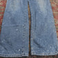 Wrangler W34 L28 Straight Leg Blue Denim Jeans