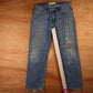 Levi's 559 Red Tab W34 L559 Straight Leg Relaxed Fit Blue Denim Jeans