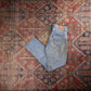 Levi's 314 W30 L28 Skinny Classic Ripped Style Blue Denim Jeans