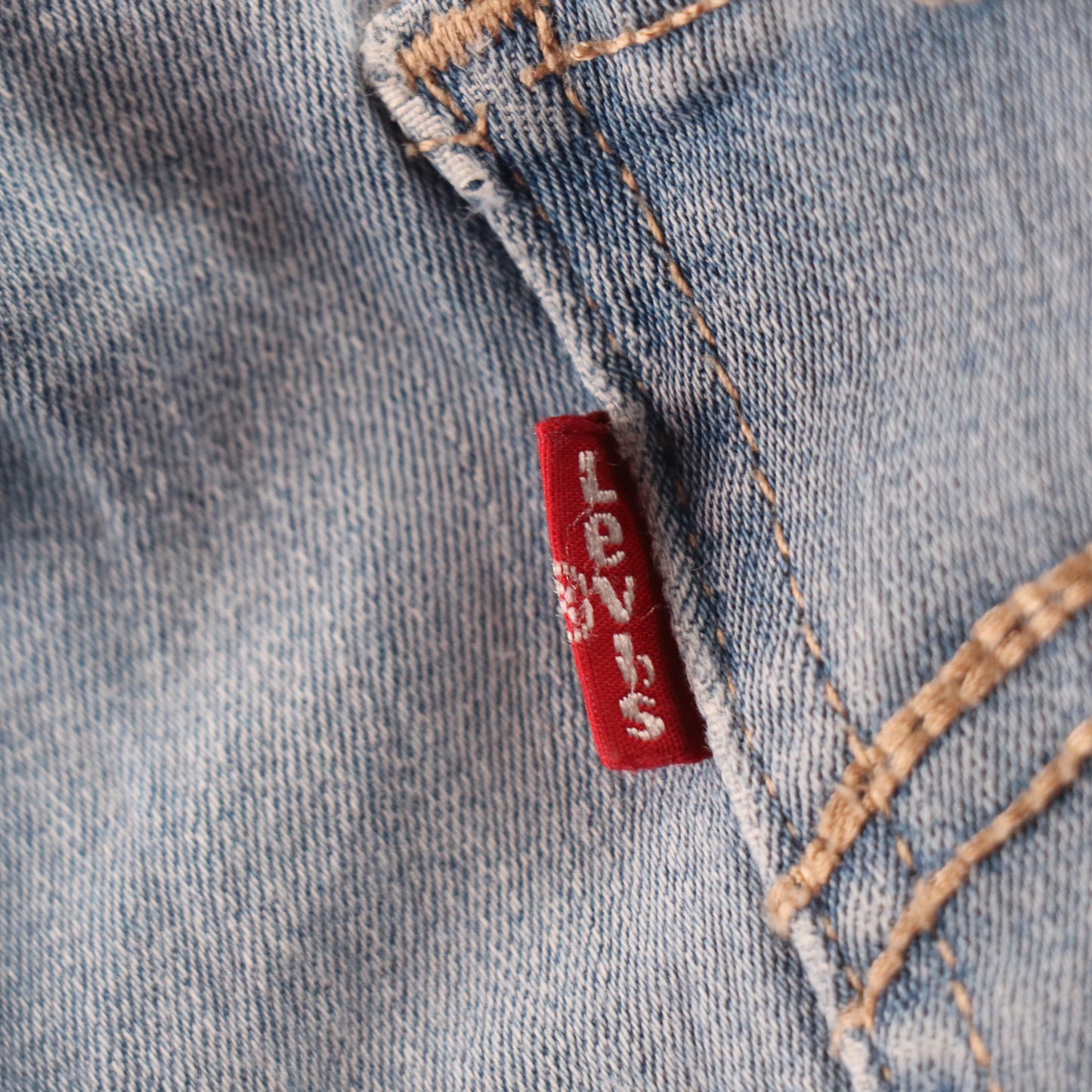 Levi's 535 Red Tab W28 L27 Skinny Fit Blue Denim Jeans