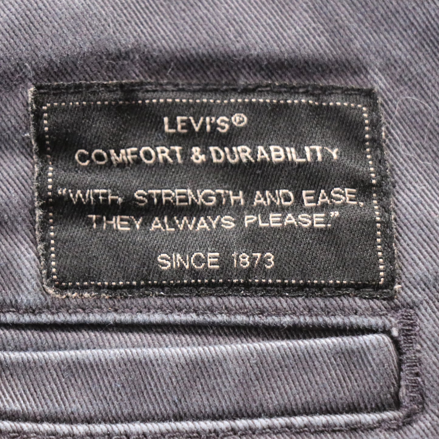 Levi's Red Tab W32 L28 Straight Leg Grey Denim Jeans