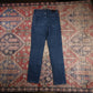 Levi's 712 Capital E W28 L29 Slim Fit Blue Denim Jeans