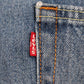 Levi's 505 W34 L29 Straight Leg Regular Fit Blue Denim Jeans