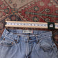 Levi's 505 W26 L27 Straight Leg Regular Fit Blue Denim Jeans