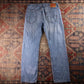 Levi's 569 Red Tab W36 L32 Straight Leg Loose Fit Classic Ripped Style Blue Deni