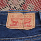 Levi's W26 L29 Skinny Classic Ripped Style Blue Denim Jeans