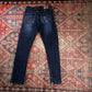 Wrangler W28 L30 Straight Leg Relaxed Fit Blue Denim Jeans