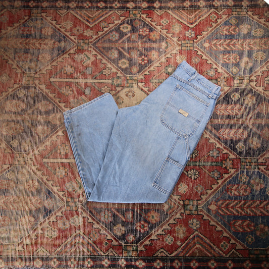 Wrangler W36 L31 Carpenter Blue Denim Jeans