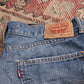 Levi's 505 W36 L30 Straight Leg Regular Fit Blue Denim Jeans