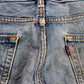 Levi's 505 W36 L31 Straight Leg Regular Fit Blue Denim Jeans