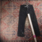 Levi's 505 Red Tab W36 L25 Straight Leg Regular Fit Grey Denim Jeans