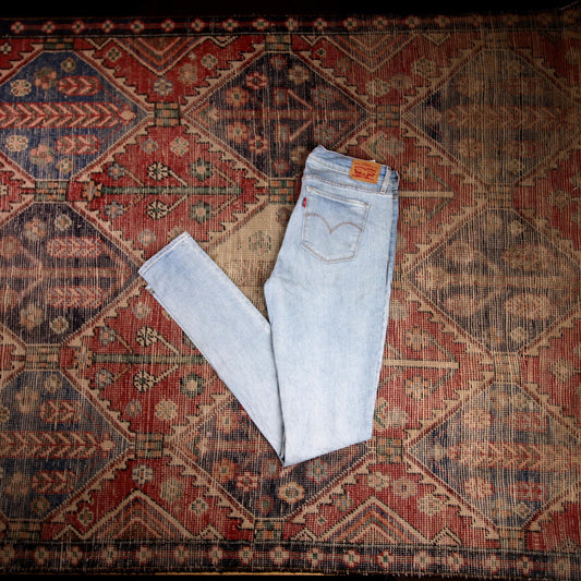 Levi's 711 W32 L35 Skinny Blue Denim Jeans