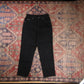 Lee W26 L25 Straight Leg Black Denim Jeans