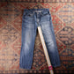Levi's 514 Red Tab W34 L27 Straight Leg Blue Denim Jeans