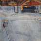 Levi's W38 L31 Straight Leg Blue Denim Jeans