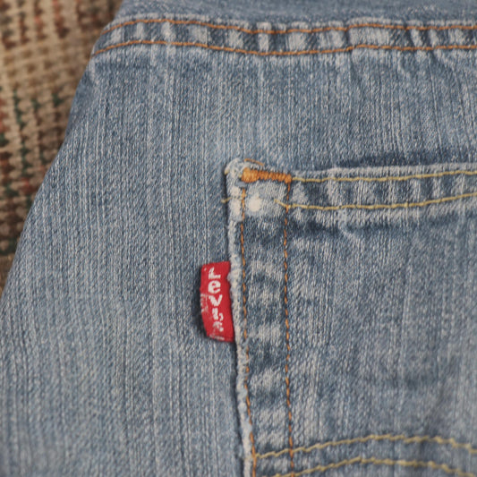 Levi's 550 W32 L30 Tapered Leg Relaxed Fit Blue Denim Jeans