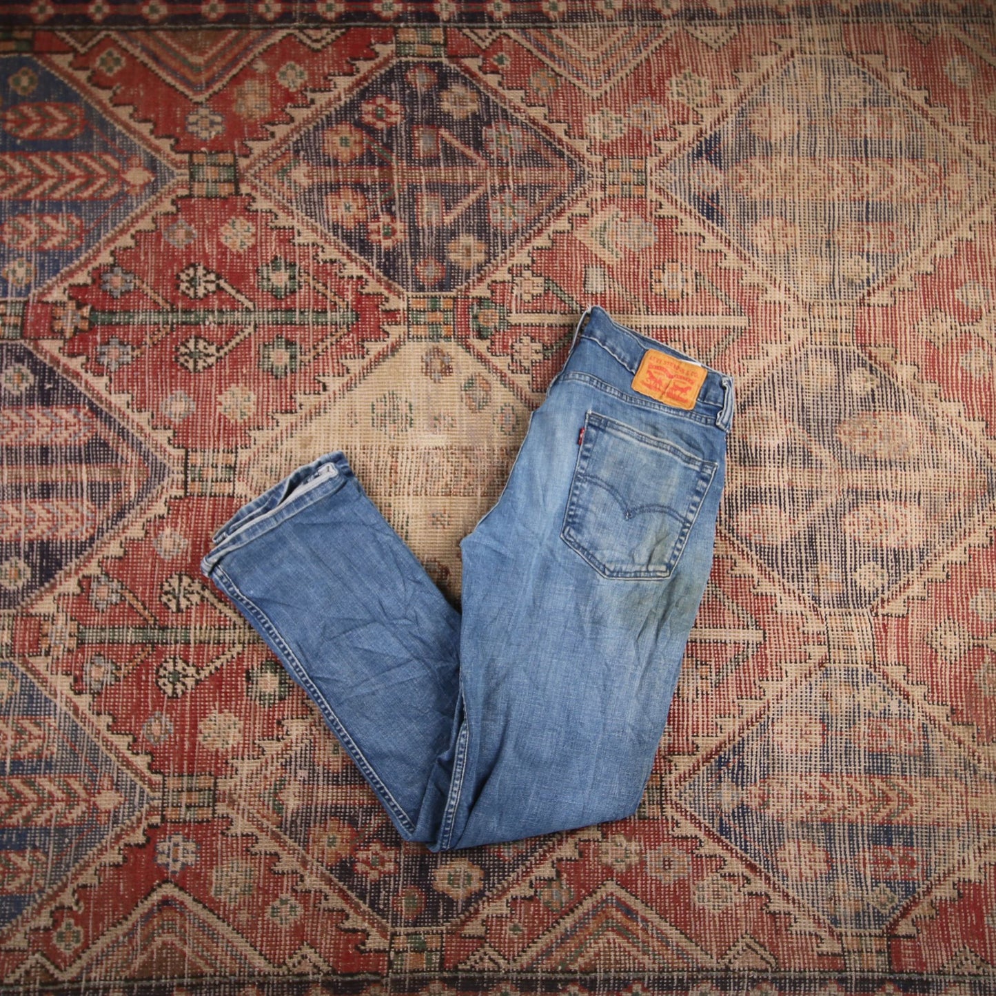 Levi's 514 W32 L30 Straight Leg Blue Denim Jeans