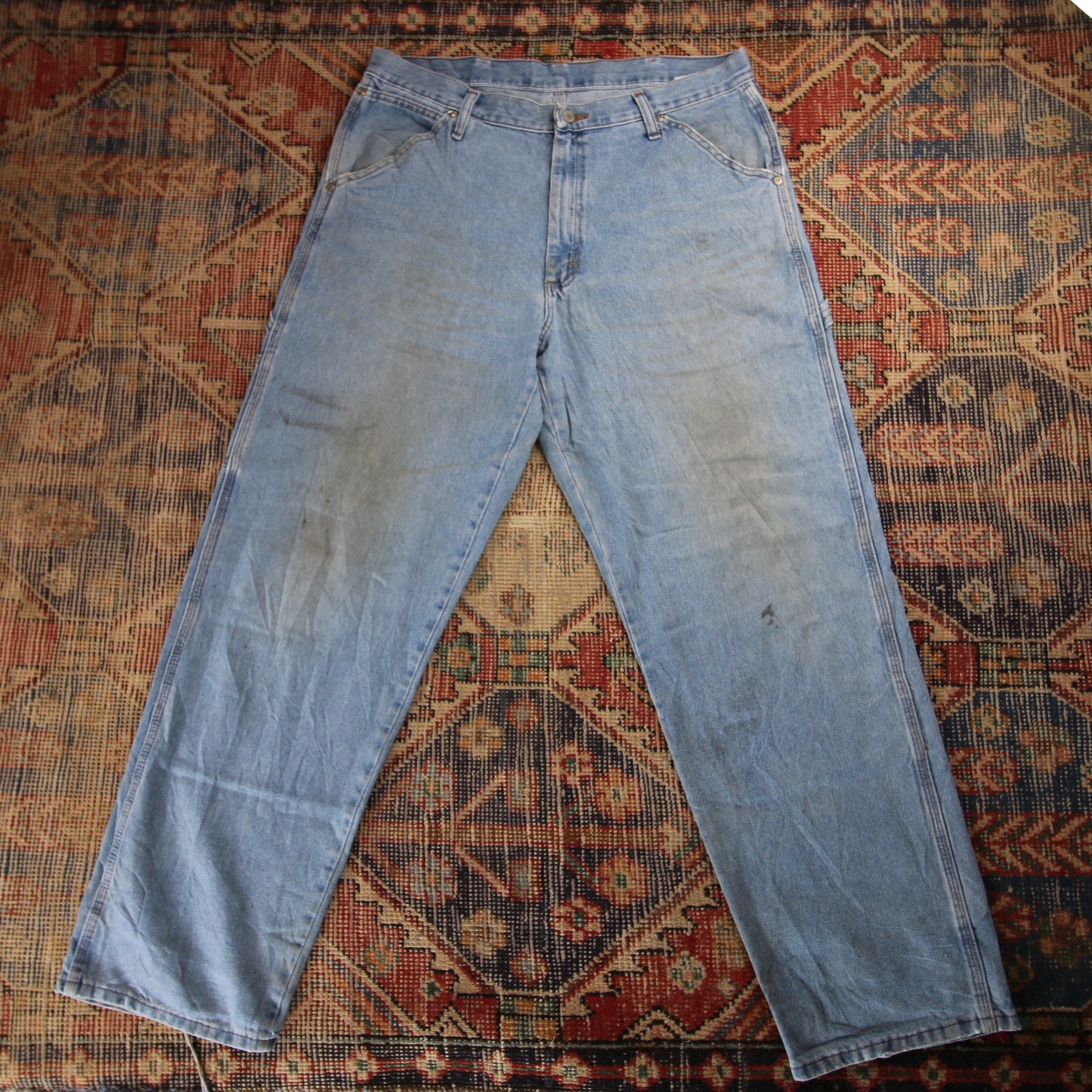 Wrangler W36 L31 Carpenter Blue Denim Jeans