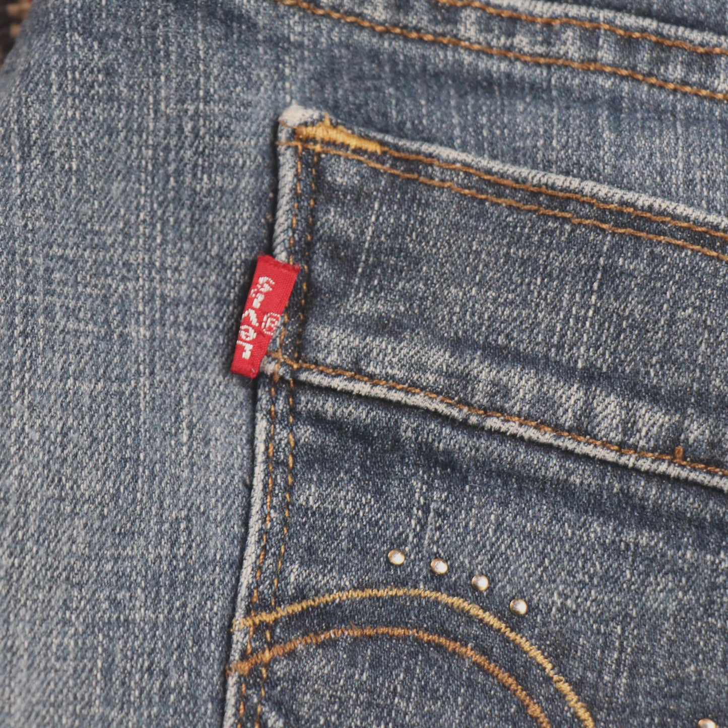 Levi's 515 W32 L31 Flared Blue Denim Jeans