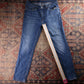 Levi's 514 Red Tab W36 L34 Straight Leg Blue Denim Jeans