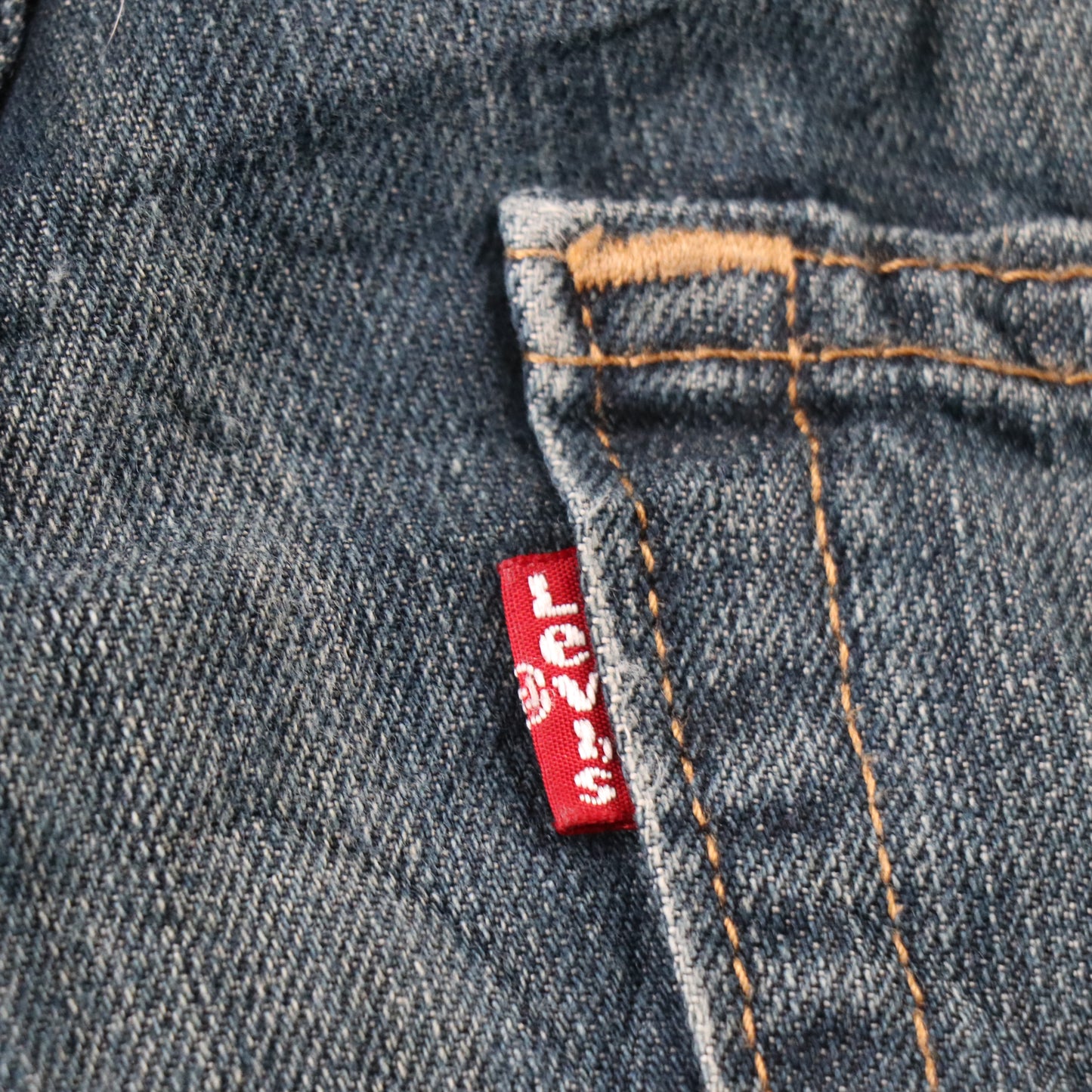 Levi's Red Tab W32 L28 Straight Leg Relaxed Fit Blue Denim Jeans