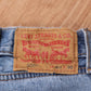 Levi's 505 Red Tab W40 L29 Straight Leg Regular Fit Blue Denim Jeans