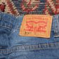 Levi's 519 W26 L28 Slim Fit Blue Denim Jeans