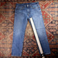 Levi's 505 Red Tab W60 L30 Straight Leg Regular Fit Blue Denim Jeans