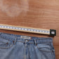 Levi's 505 Red Tab W38 L32 Straight Leg Regular Fit Classic Ripped Style Blue De