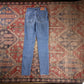 Levi's 721 W24 L29 Skinny Blue Denim Jeans