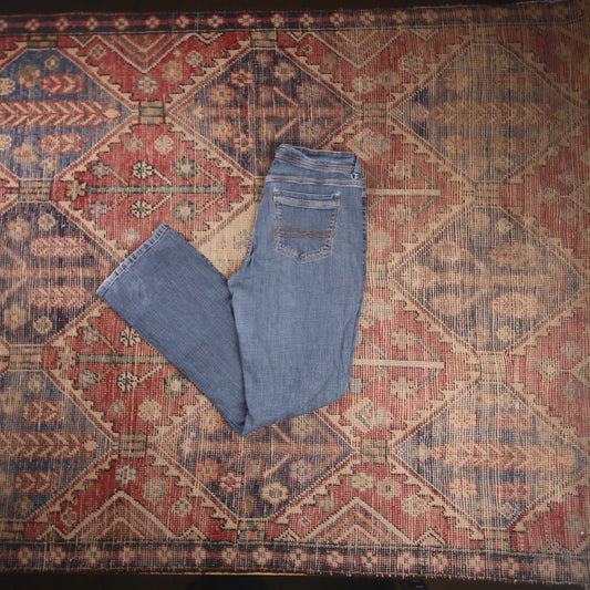 Lee W30 L30 Flared Blue Denim Jeans