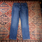 Lee W32 L31 Straight Leg Relaxed Fit Blue Denim Jeans