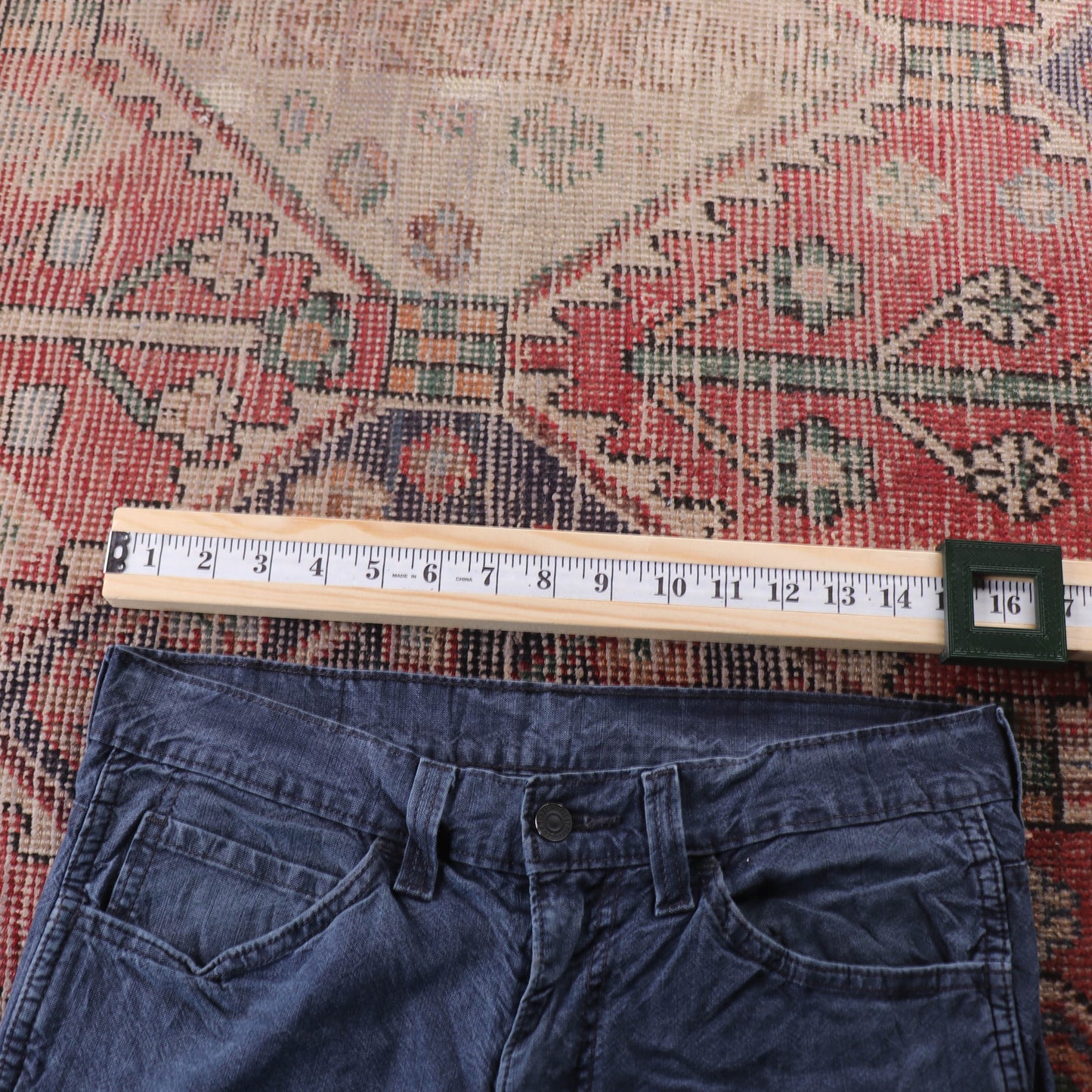 Levi's 511 Black Tab W32 L29 Slim Fit Blue Denim Jeans