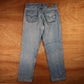 Levi's 615 Orange Tab W34 L30 Regular Fit Blue Denim Jeans
