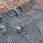 Lee W34 L30 Straight Leg Regular Fit Blue Denim Jeans