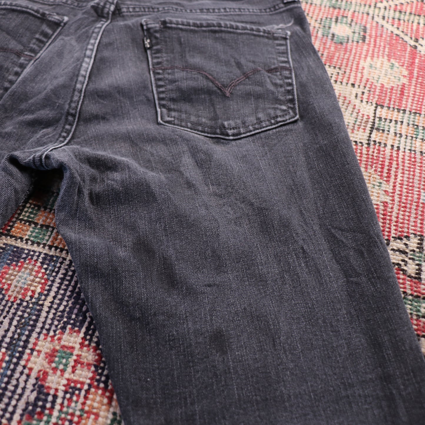 Levi's W30 L27 Skinny Black Denim Jeans