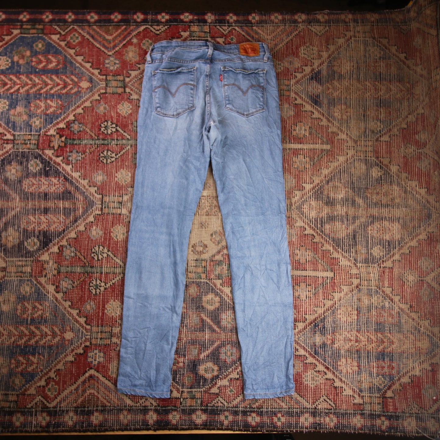 Levi's W30 L30 Skinny Blue Denim Jeans