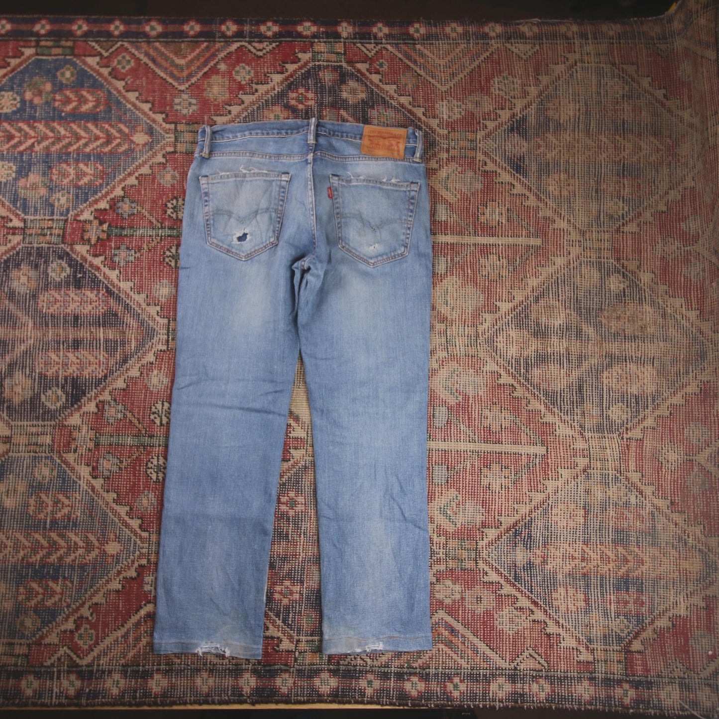 Levi's 511 W32 L26 Slim Fit Blue Denim Jeans