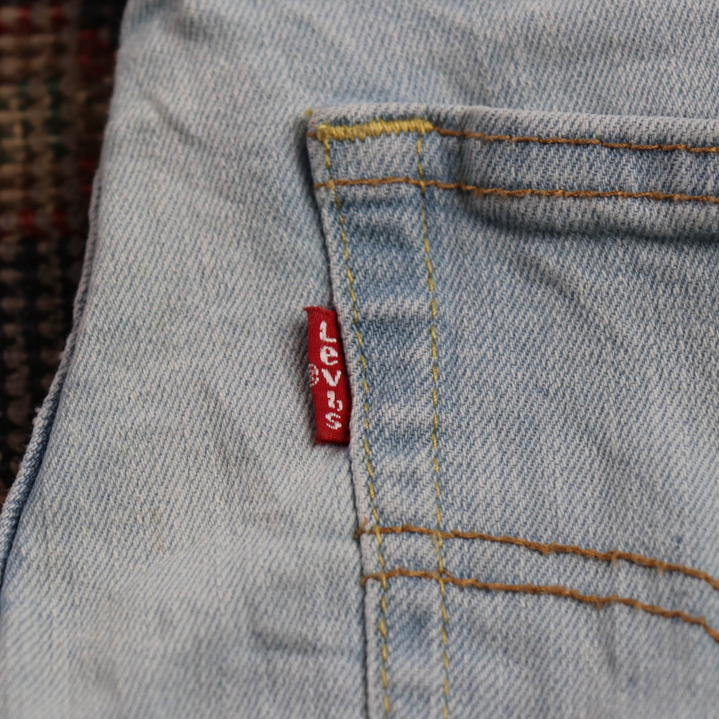 Levi's 502 W28 L29 Tapered Leg Regular Fit Blue Denim Jeans