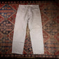 Levi's 550 W34 L28 Tapered Leg Relaxed Fit Beige Denim Jeans