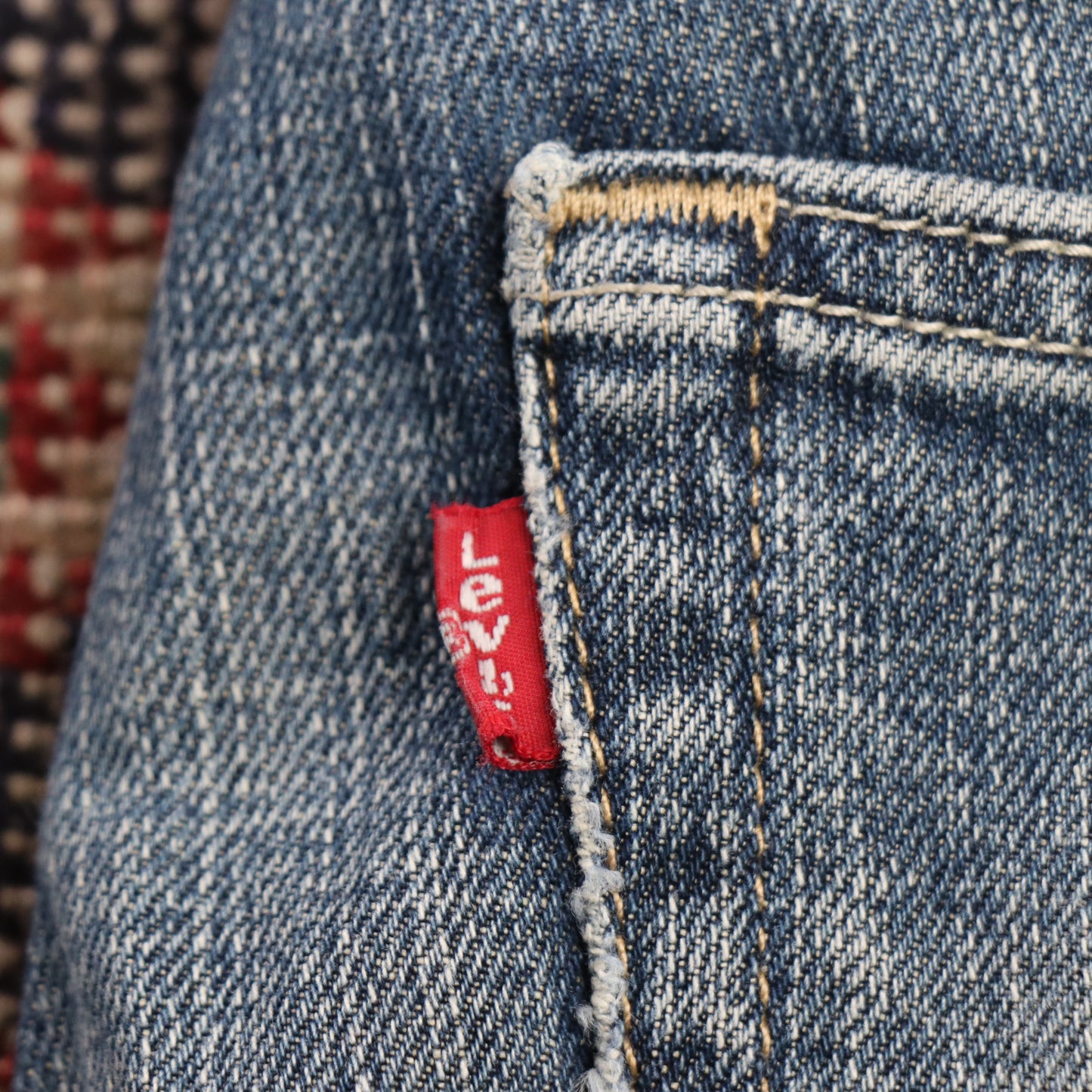 Levi's W36 L27 Straight Leg Loose Fit Blue Denim Jeans
