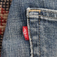 Levi's W36 L27 Straight Leg Loose Fit Blue Denim Jeans