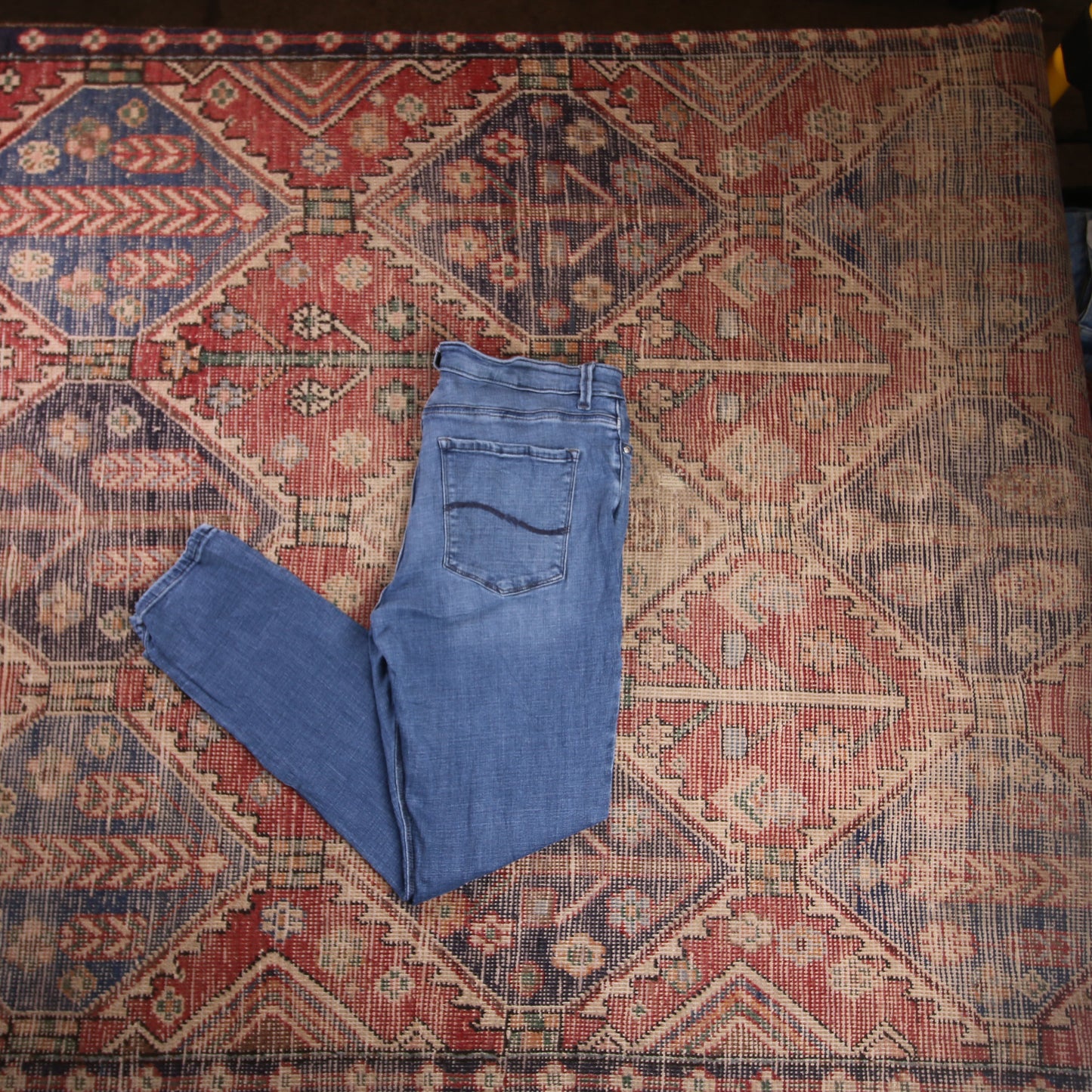 Lee W36 L28 Skinny Blue Denim Jeans