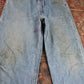 Levi's Orange Tab W32 L30 Straight Leg Blue Denim Jeans