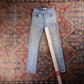 Levi's 512 Red Tab W24 L26 Tapered Leg Slim Fit Blue Denim Jeans