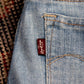 Levi's W30 L34 Skinny Classic Ripped Style Blue Denim Jeans