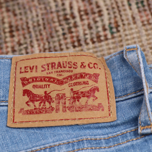 Levi's 501 W26 L26 Original Fit Blue Denim Jeans