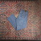 Lee W36 L32 Straight Leg Loose Fit Blue Denim Jeans