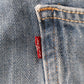 Levi's Red Tab W26 L33 Loose Straight Leg Blue Denim Jeans